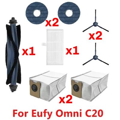 A71G-Spare Vacuum Cleaner Accessories Main Side Brush Filter Mop Cloth Dust Bag Spare Parts