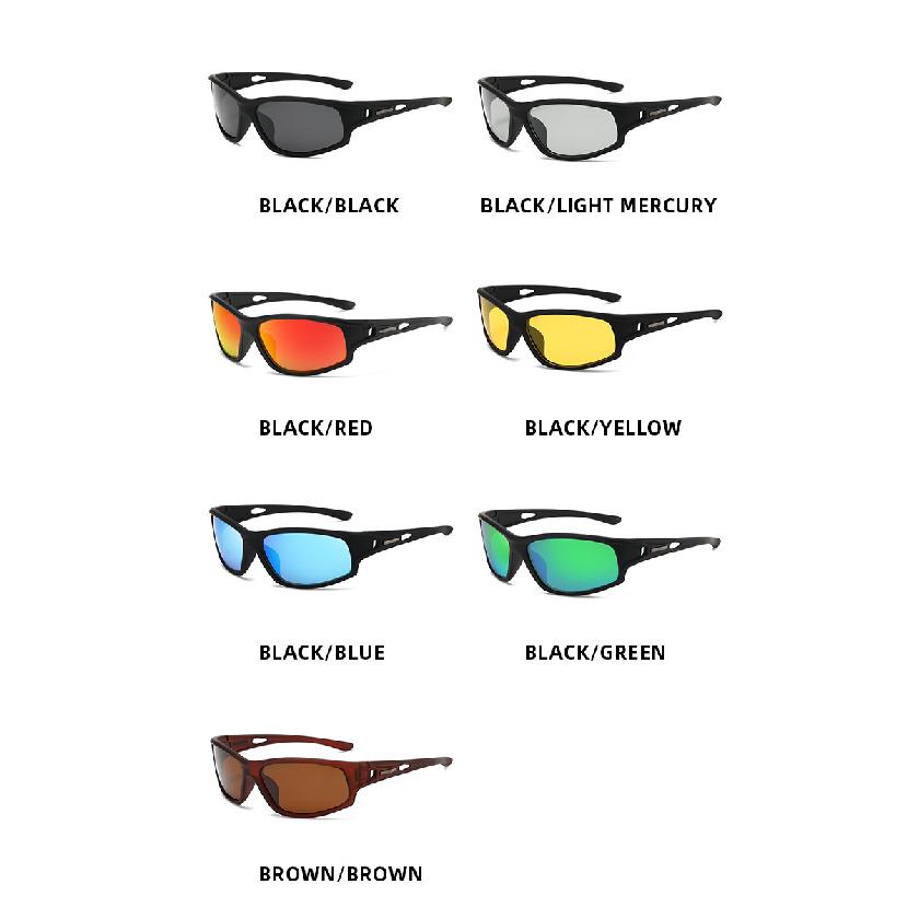 Anti-glare Sports Glasses for Men, Outdoor Fishing and Cycling Anti-dizziness Polarized Sunglasses, Fishing and Driving Sunglasses
