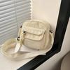 New Corduroy Women's Small Shoulder Bag Teenager Girl Crossbody Bag Bolsa Cute Tote Student Street Korean Harajuku Messenger Bag