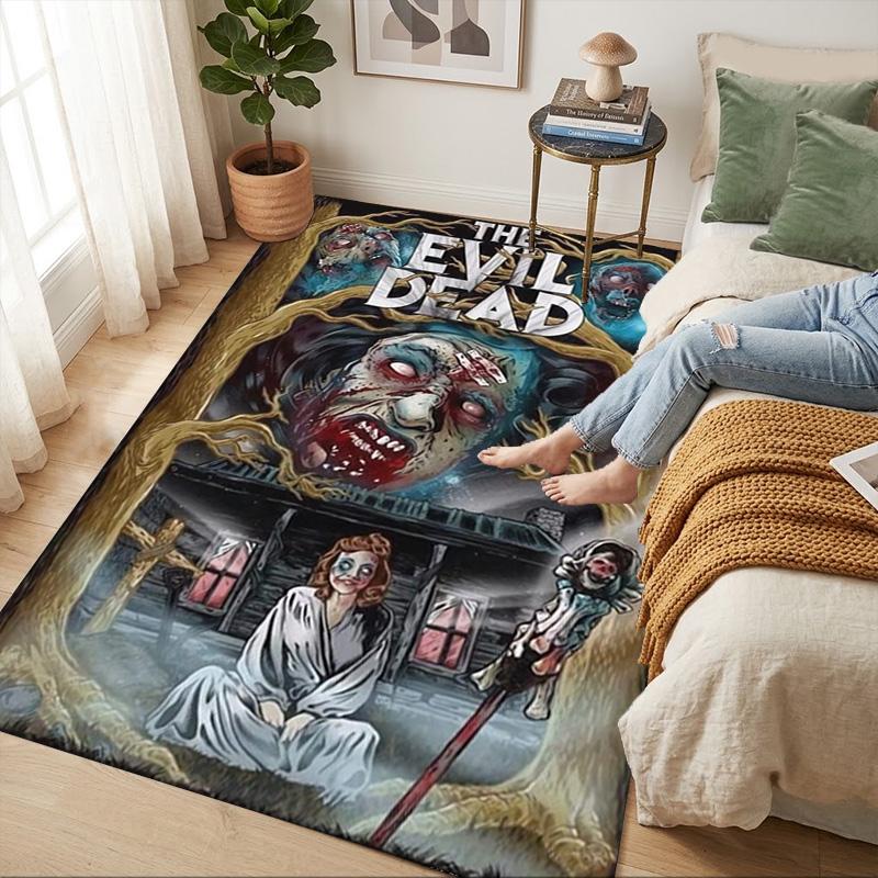 Evil Dead Living Room Nonslip Area Rug Soft Carpet For Bedroom Game Playroom Sofa Office Home Decor Doormat Christmas Gift C9301462