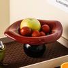 Lotus leaf-shaped fruit tray, high-value fruit basket, household candy display tray tray