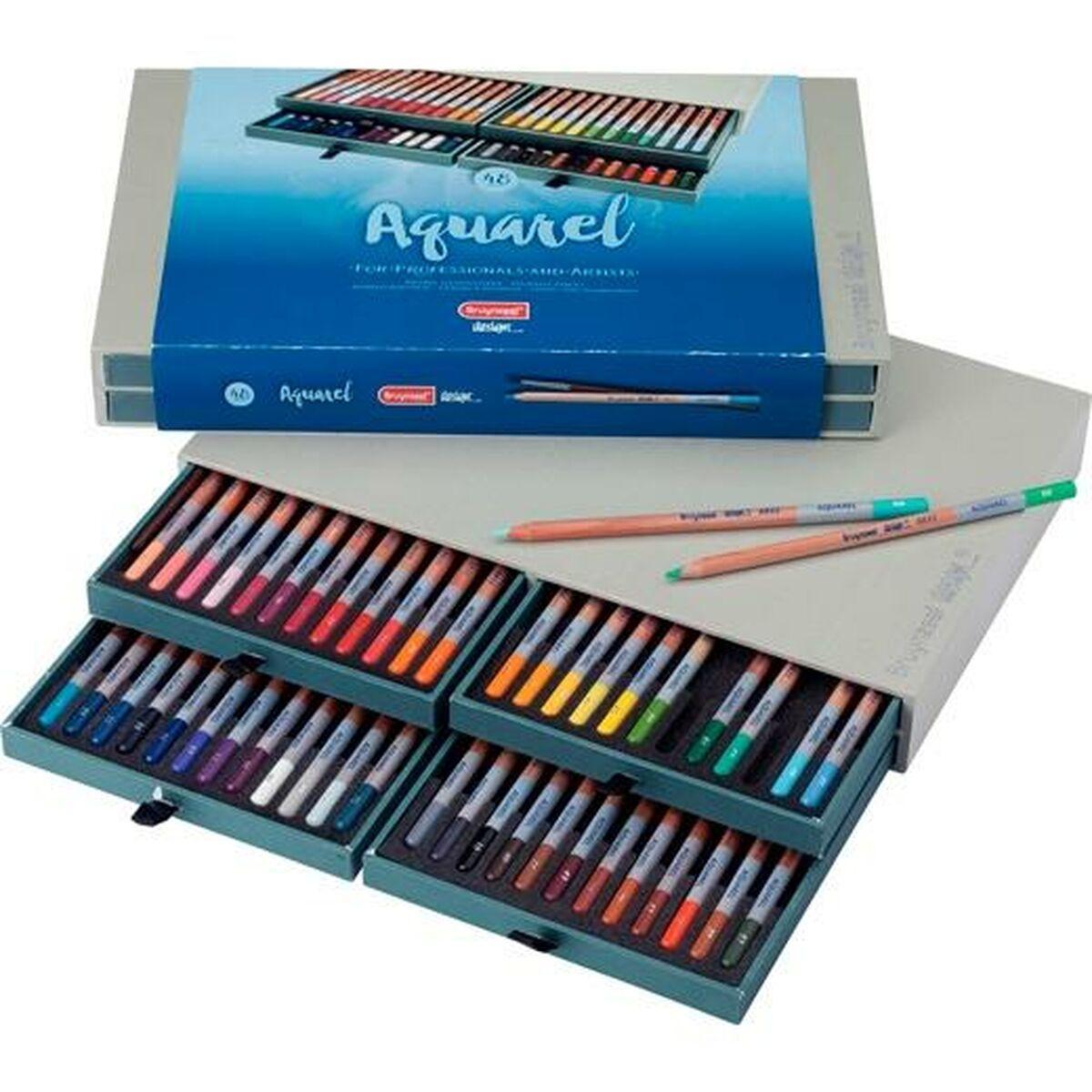 

Карандаши цветные для акварели Bruynzeel Aquarel Multicolor 48 шт. TU прозрачный