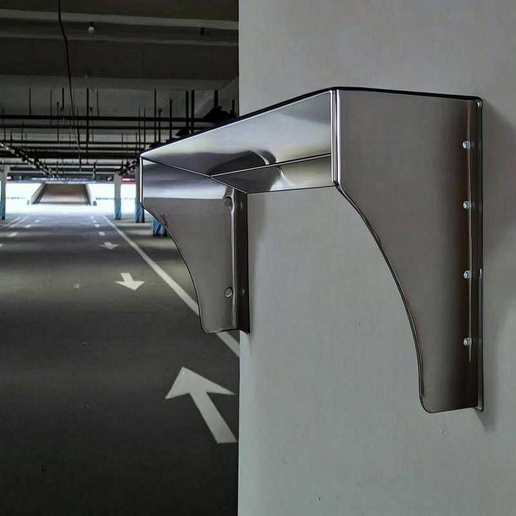 Outdoor Rain Cover with Open Bottom Heavy Duty Canopy Modern for Doorbell System