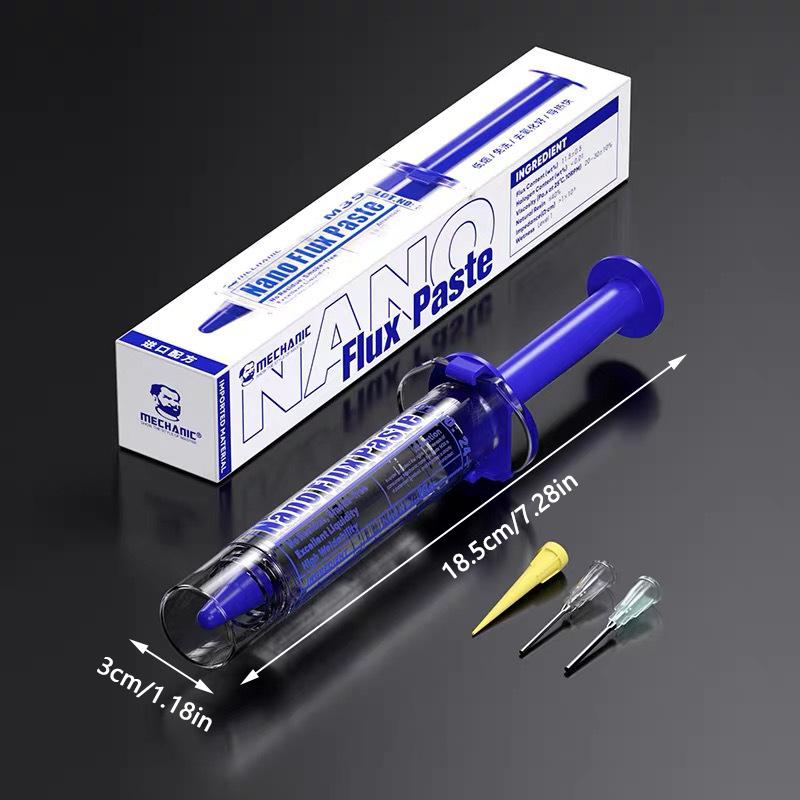 M35 Nano Flux Paste 10CC High Performance With 3pcs Needles For Mobile Phone Motherboard Repair Soldering Tools