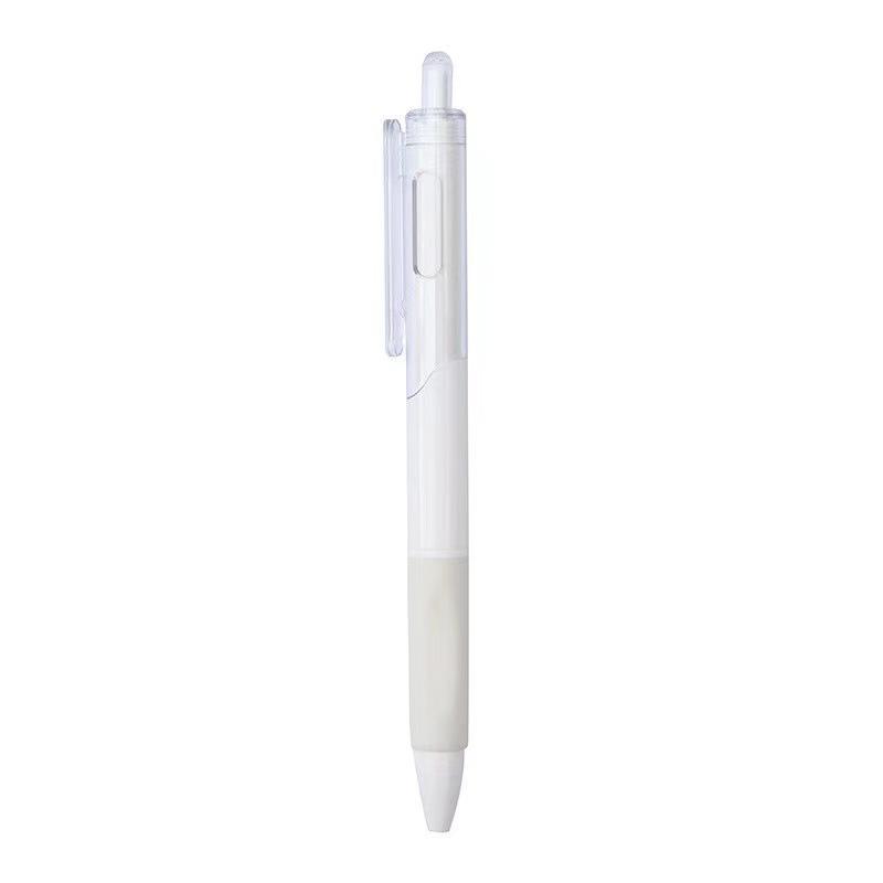 Retractable St Tip 0 5mm Simple Design Quick Drying Black Gel Pen For Students