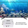 480P Mini Composite AV to VGA Adapter TV Set Top Box Audio Video Converter (White) Video converter Converter AV to VGA adapter