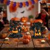 Resin Halloween Monster Tree Light Ornament Grimace Tree Tabletop Lamp  Indoor Table Decor