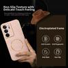 For Realme C75 4G/C75x Phone Case Carbon Fiber Textured Electroplated TPU Back Cover