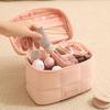 Makeup Bag Large Capacity Handheld Cosmetics Storage Bag Portable Travel Toiletry Bag Multifunctional Women Skincare Product Storage Bag Handbag
