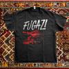 Fugazi Live Concert Rock Band Black T-shirt