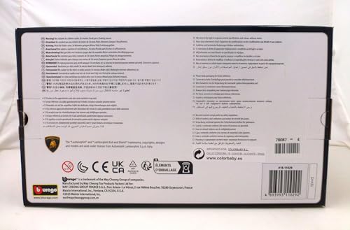 Burago Měřítko 1/18 Lamborghini Reventon Matná černá (Importováno)