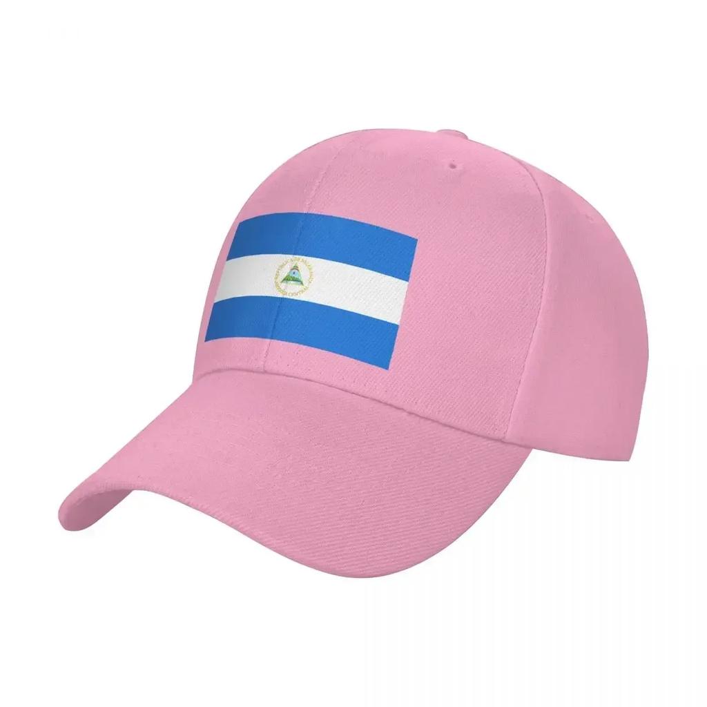 New Flag of Nicaragua Baseball Cap Visor golf hat genuine Unisexs big size derby Womens Hats Unisexs