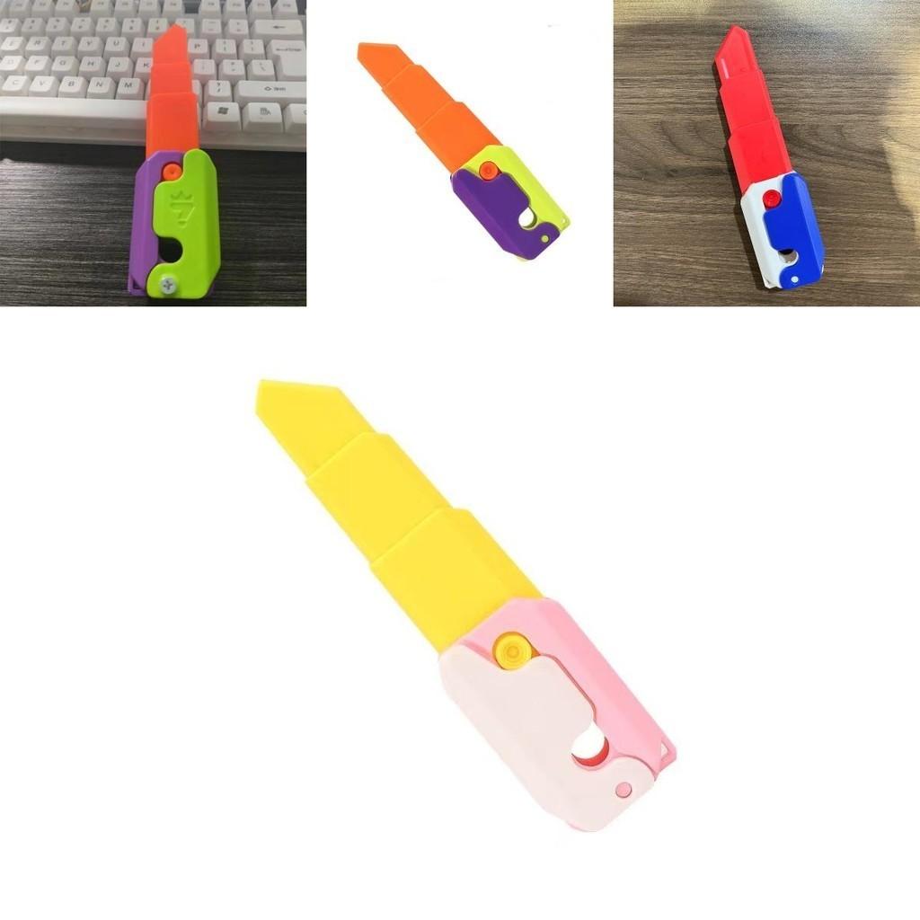Large Carrot Knife Toy 3d Gravity Upgrade Edition Trendy Stress Relief Toy