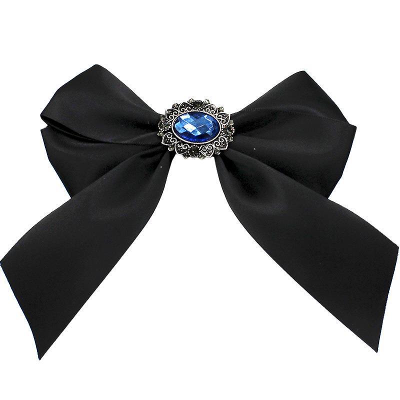 Korean Style Satin Bow Tie Collar Accessory for Hotel Staff
