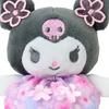 Sanrio Hand Doll Ages 3 and 668681 (Sakura) Kuromi, up,