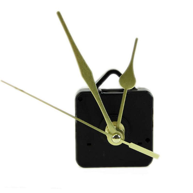 DIY Clock Movement Mechanism Non Ticking DIY Wall Clock Mechanisms with Hands Set for Repair Parts Replacement