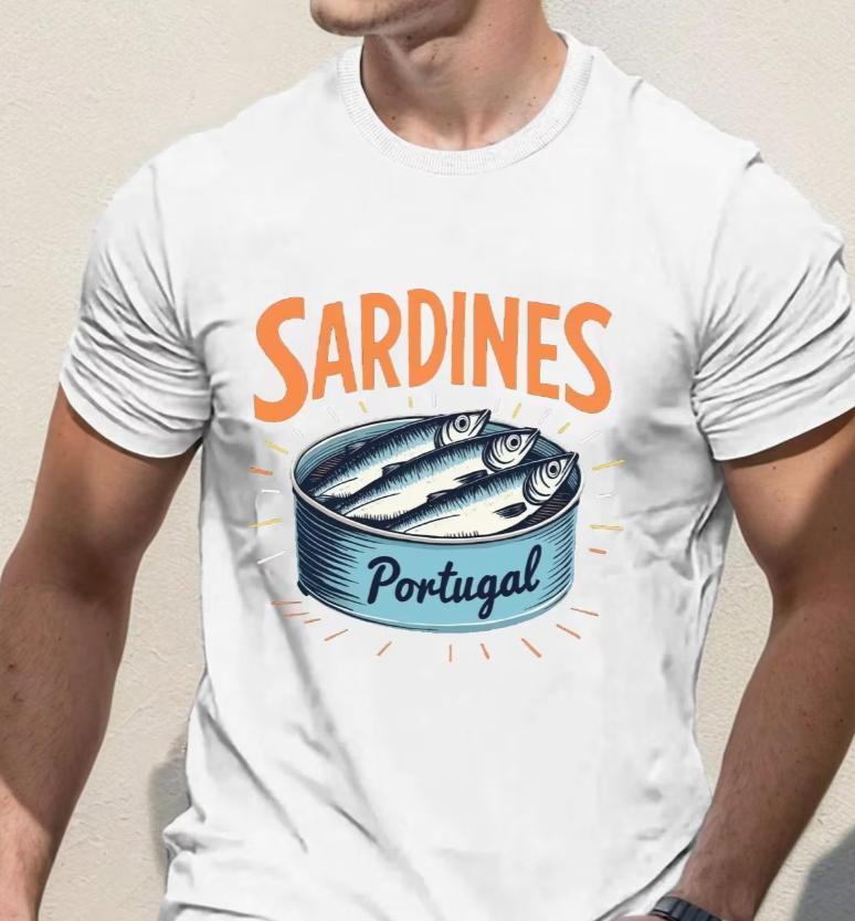 Portuguese Canned Sardine Unisexs TShirt Comfortable Fit Perfect for Loungewear GiftAn Ideal Choice Fand More Unisexs TShirt