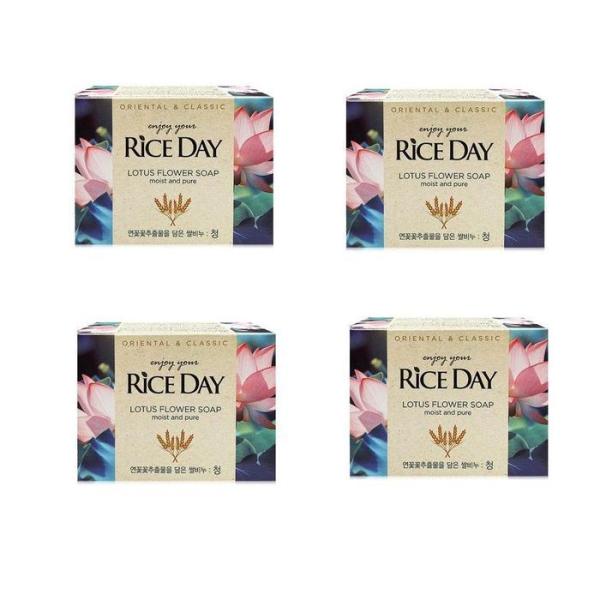 

[OFKNOM7T] Lion Rice Day Rice Soap 100gx4 (12132044) 100gx4 packs of green tea