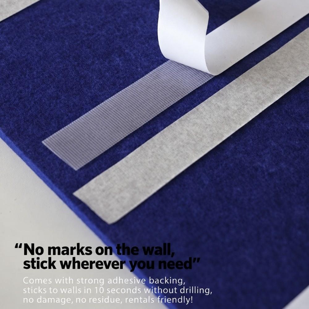 Geometric Pattern Wall Mounted Felt Board 30/40cm Photo Display Board Entryway Wall Decor