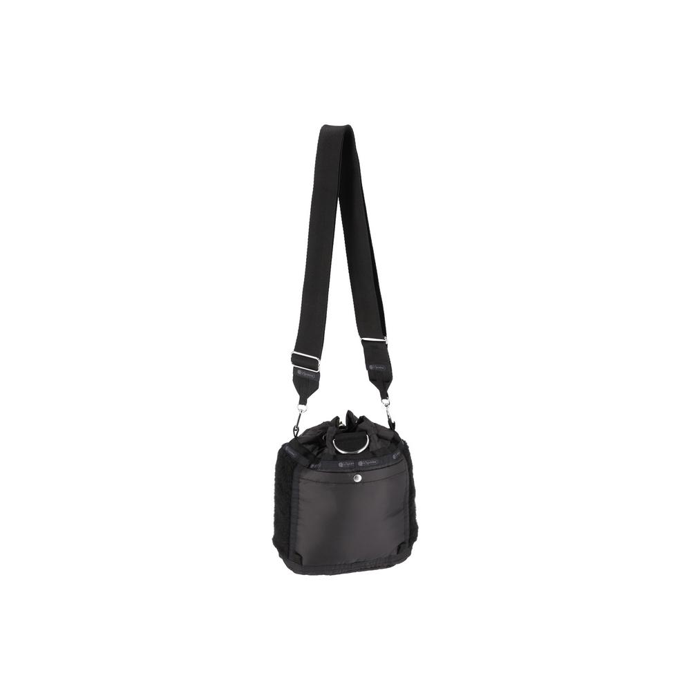 Lesportsac Black Sherpa Mini Backpack [1275.C495]