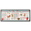 Metal Sign Tin Sign American Goods Die-cut "Diner Menu" / /