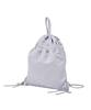 Maison de FLEUR Gathered Ribbon Size F Knapsack, Gray,
