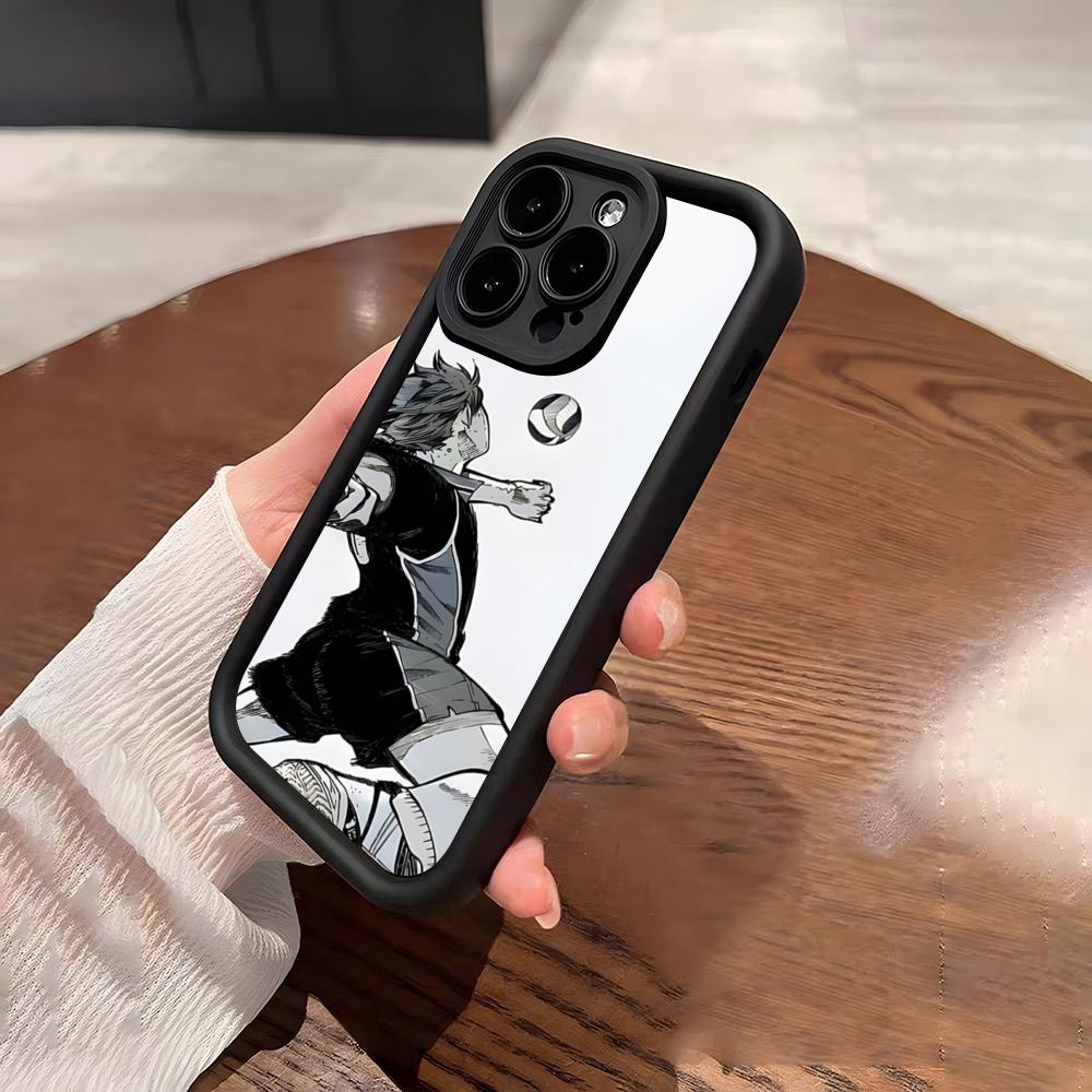 Haikyuu Hinata Shoyo Phone Case For IPhone 17 Pro Max 15 Pro 16 14 Plus 12 13 Mini 11 Pro Shockproof Soft Cover