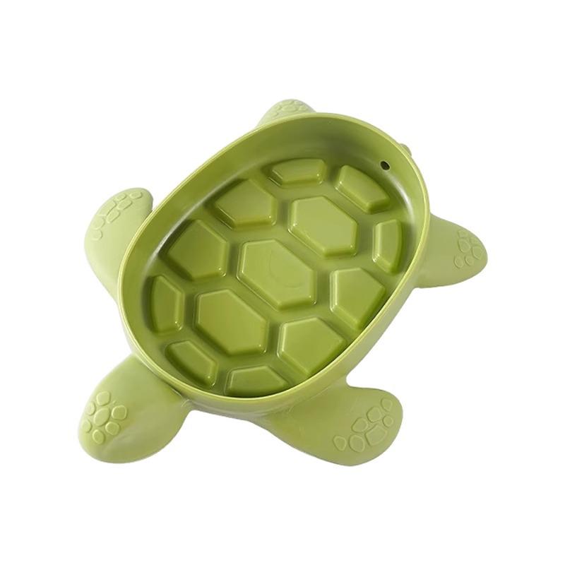 Creative Cartoon Turtle Soap Dish: Super Cute Draining Holder for Bathroom Sink