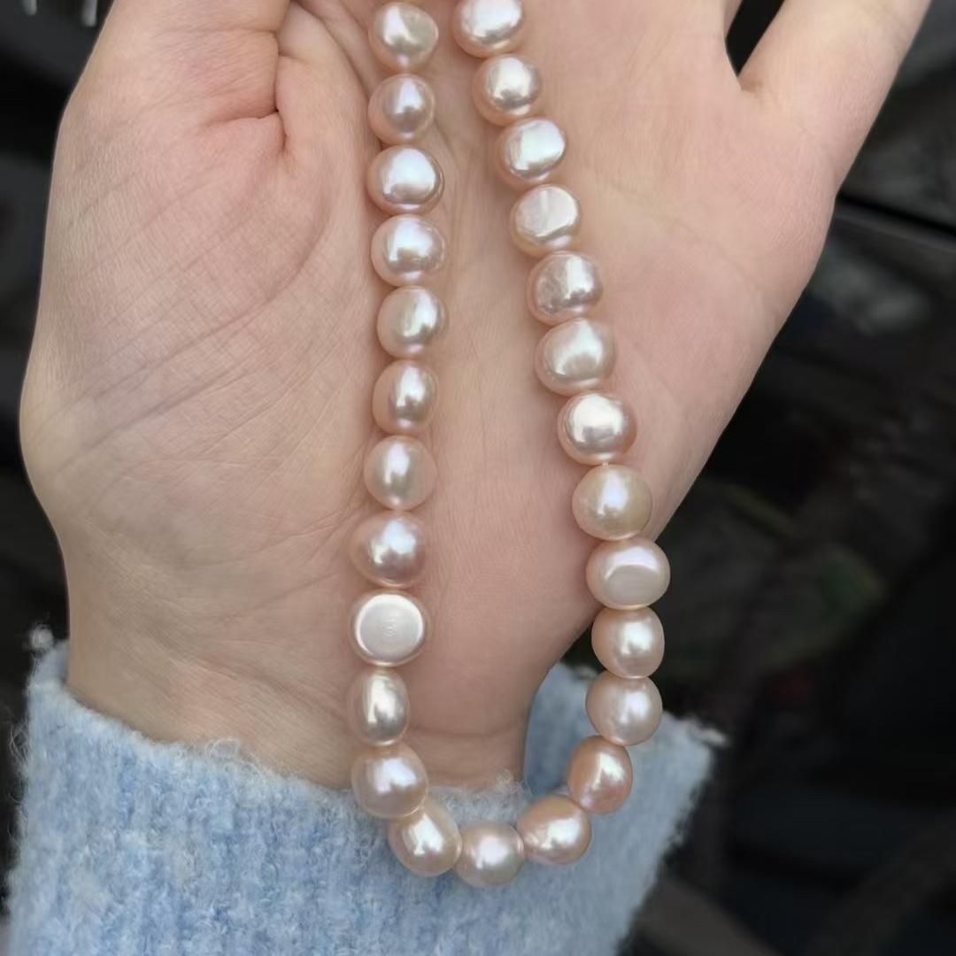 

Летние аксессуары DIY Двусторонний светлый жемчуг 9-10 мм для изготовления ювелирных изделий своими руками подвеска серьги ожерелье серьги аксессуар 9-10mm розовый