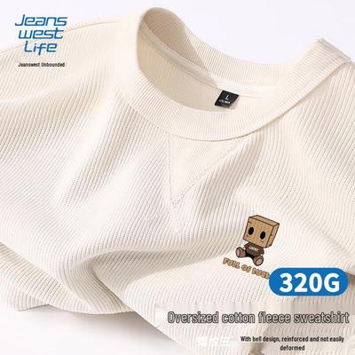 JEANSWEST LIFE Men's JZS Cardboard Doll Fleece Pullover