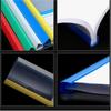 20 Pack 5 color high quality Plastic File Folders Sliding Bar Clamps A4 Document Organizer for Home School and Office