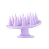 1pc Portable Silicone Head Massage Brush, Deep Cleansing Scalp and Hair Care Brush, Massage Shampoo Brush, Shower Brush