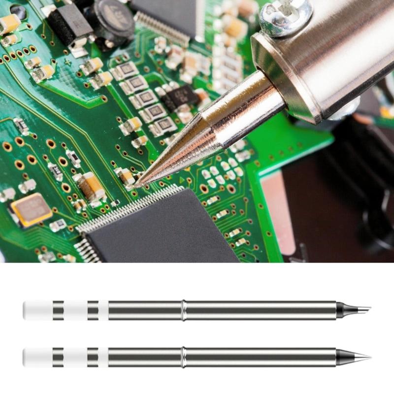 Effective Soldering Iron Tip With Fast Heat Response Works for Iron Types Consistent Welding Quality Solder Tip