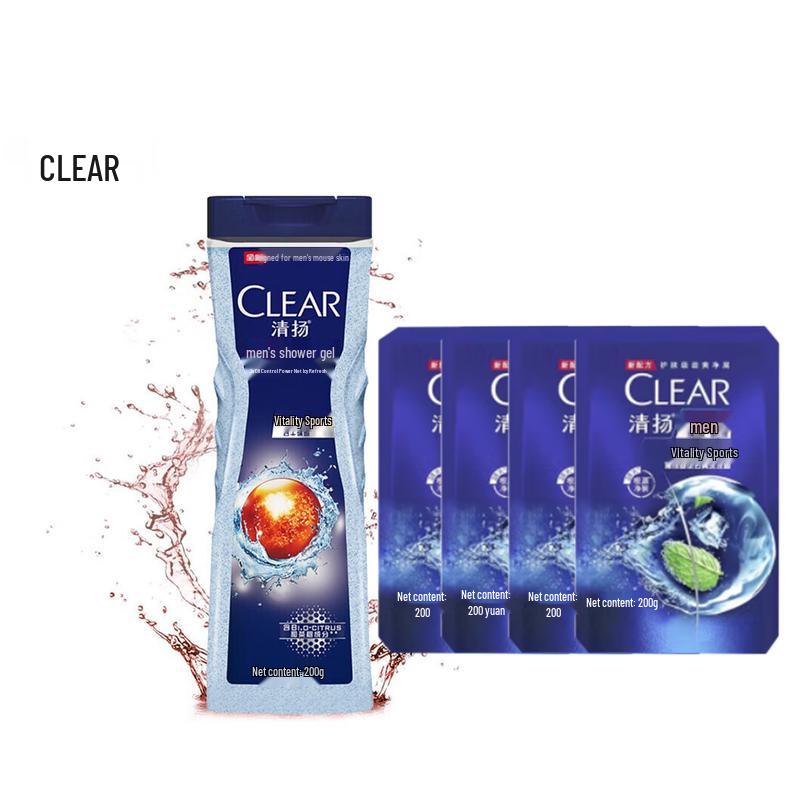 

Clear Men Balance & Oil Control Shower Gel & Shampoo Set