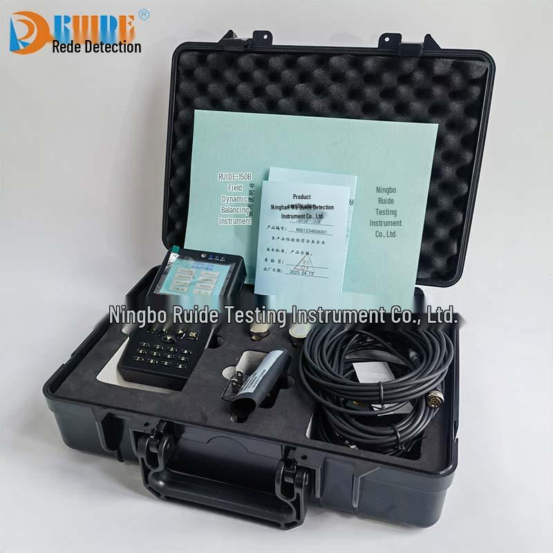 RUIDE-150B Handheld Vibration Analyzer for Field Balancing and Motor Tool Spectrum