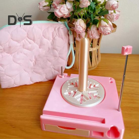 Portable Yarn Spool Box Detachable Yarn Spinner Crocheting Yarn Organizer Multifunctional Standing Yarn Holder Gift for Knitting Lovers