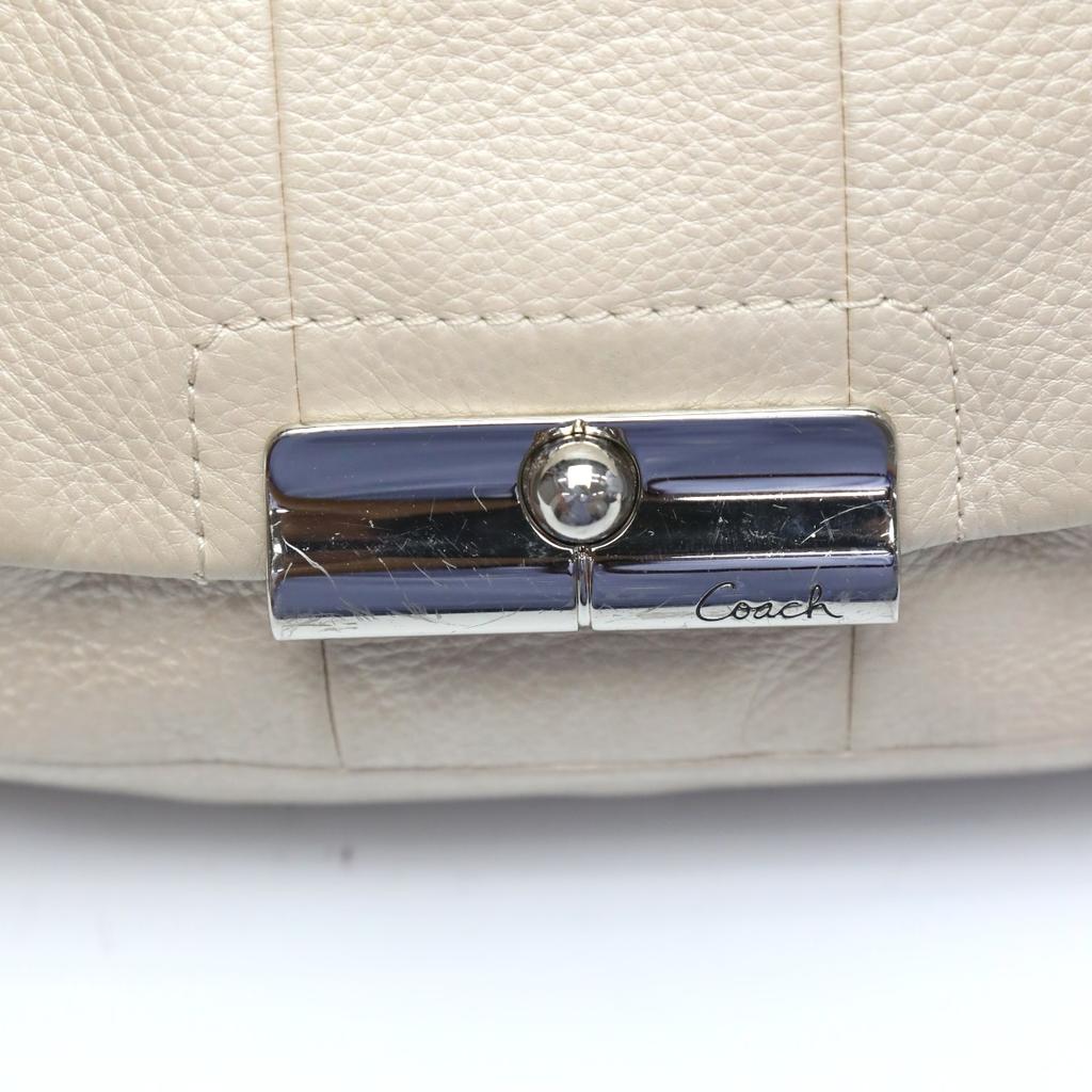 COACH Can be applied diagonally 2wayShoulder Shoulder Bag leather pink 16931 Used
