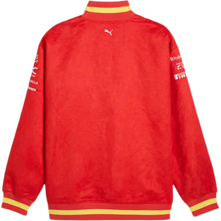 New PUMA Chamarra Para Hombre Scuderia Ferrari Team Varsity 763606-01