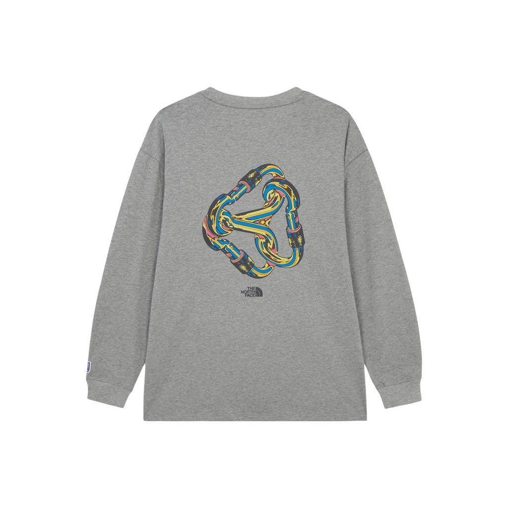 The North Face Loose Fit Long Sleeve Sweatshirt With Letter Print Men Tops NT7TR70A