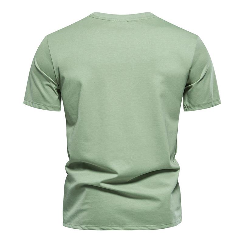Men's Casual Loose T-shirt Crew Neck Short Sleeve Embroider Print T-shirt for Male Summer Breathable Lightweight Soft Shirt Work Vacation Pullover Top