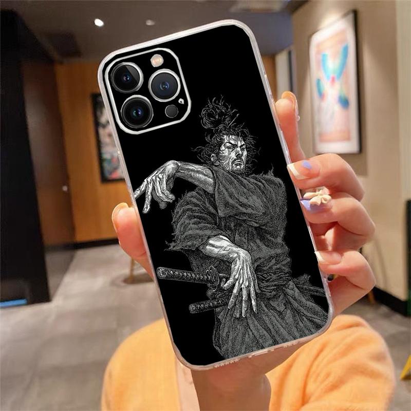 

Phone Case For iphone 17 Pro Max Air 16 15 14 13 Pro Max 15 16 Pro 15Plus Miyamoto Musashi iphone 15ProMax