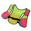 Pink Running Safety Vest Elastic Night Riding Vest Durable Reflective Waistcoat  Hiking Activity