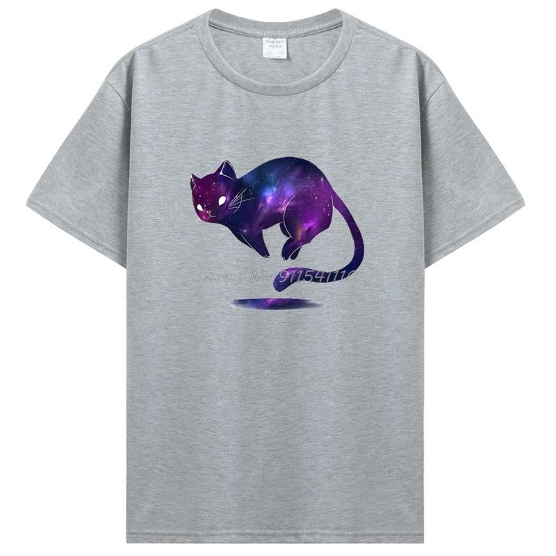 Cartoon Print Graphic Clothes Cute Cat Animal Tshirt Unisex s Clothing Casual Fitness T Shirt Fashion Cotton Tops Oversized Tshirt