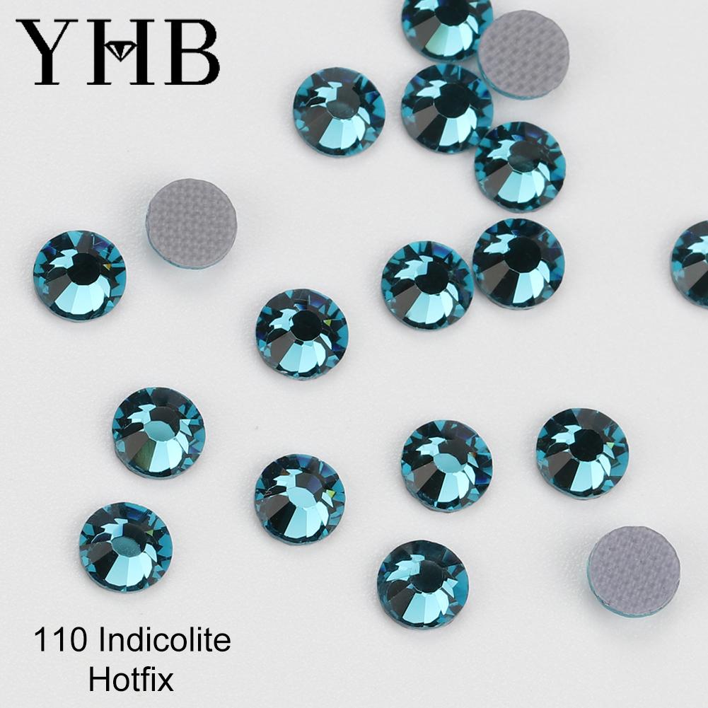YHB High Quality Rhinestones Hot Fix Rhinestones Bulk Hot-Fix Rhinestones