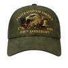th Anniversary USA Hat Adjustable Embroidered th Anniversary Patriotic Retro Washed Hat Baseball Caps