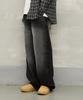 WAAR M272 Curved Denim Pants_Black Denim