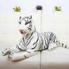 30~80cm King of Forest Simulation Yellow White Tiger Stuffed Plush Toy Doll Model Sofa Car Room Decor Ornament Pillow Kids Gift