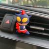 Creative Car Decor Air Vent Ultraman And Little Monster Dinosaur Car Aromatherapy Clip Cartoon Style Blue Dragon