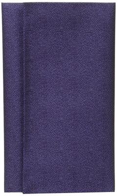 Taiko Sangyo Kinpaku Fukusa (Pano de embrulho) - Seda Pura Nishijin-ori (Tecelagem) - Seigaiha (Onda do Mar) Padrão, 149-7