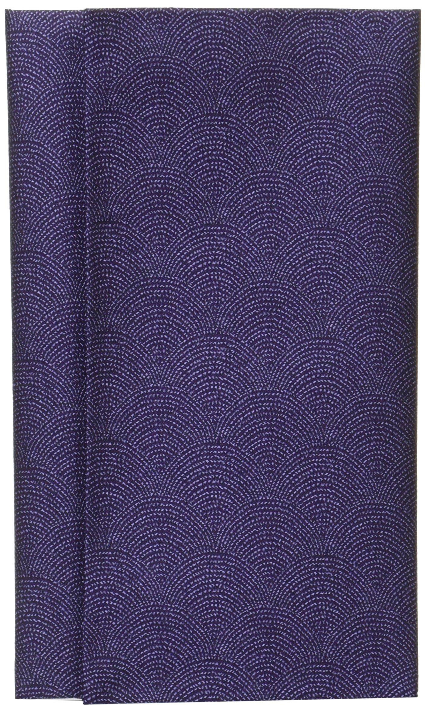 

Taiko Sangyo Kinpaku Fukusa (Wrapping Cloth) - Pure Silk Nishijin-ori (Weaving) - Seigaiha (Sea Wave) Pattern, 149-7